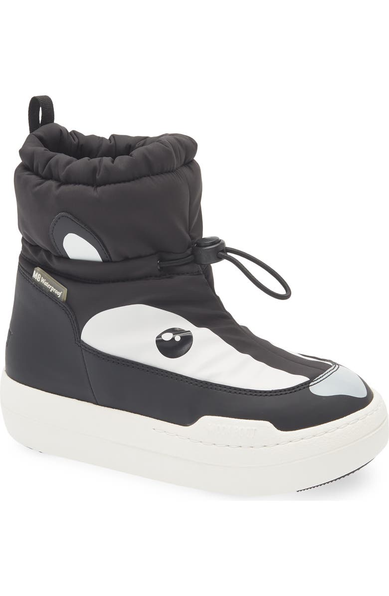 Moon Boot<sup>®</sup> Kids' Park Tube Water Repellent Moon Boot<sup>®</sup>, Main, color, Panda