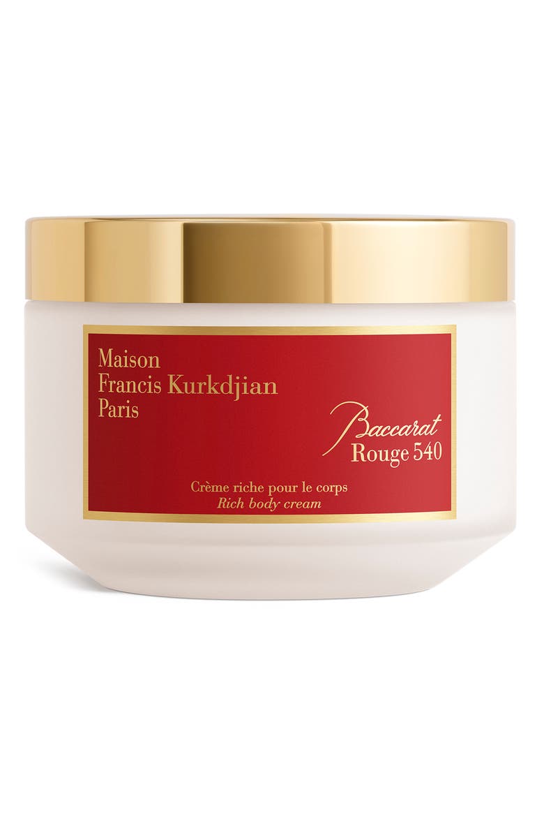 Baccarat Rouge 540 Rich Body Cream, Main, color, NO COLOR