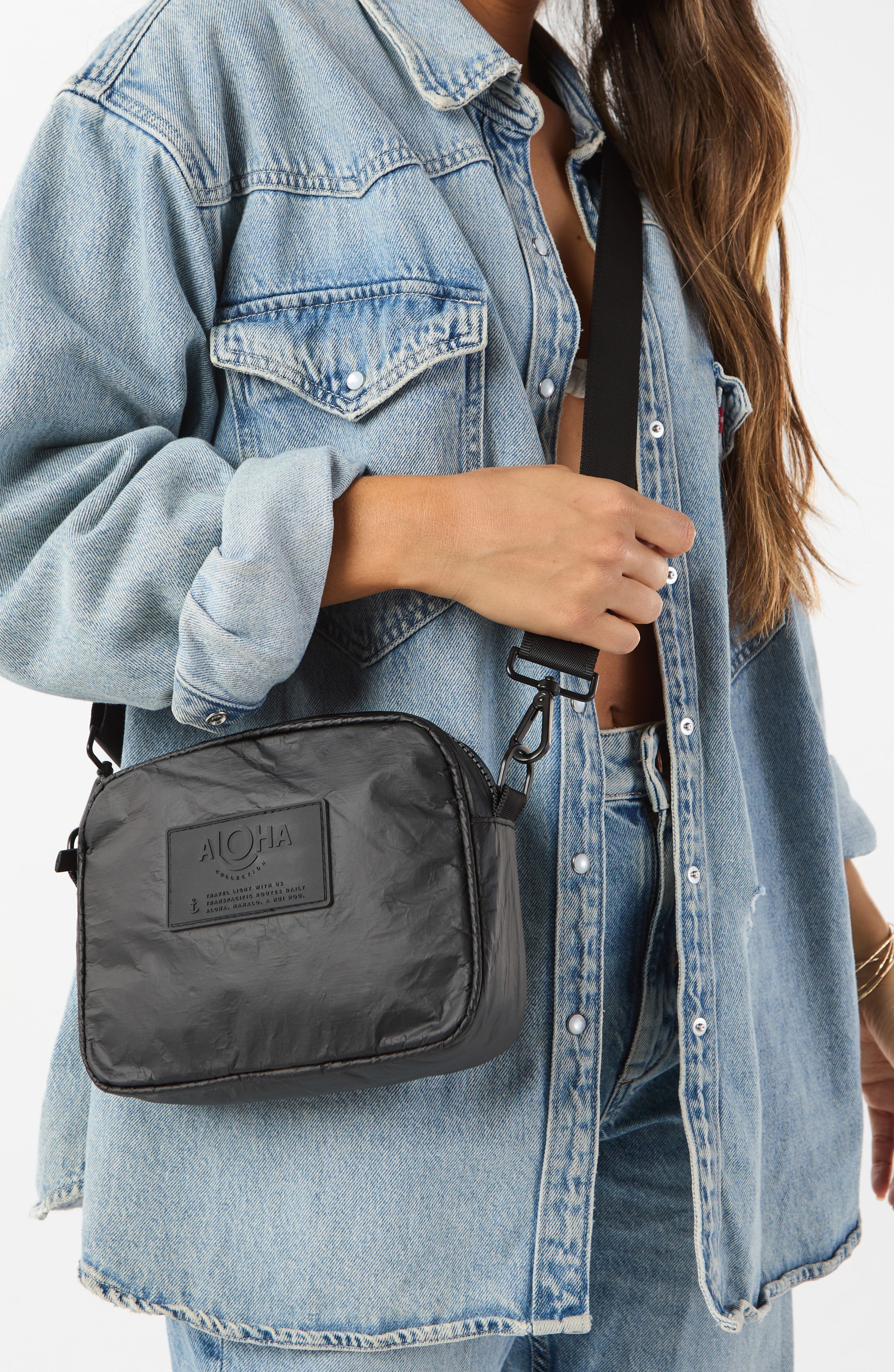 Aloha Collection Le Tour Monochrome Water Resistant Tyvek® Crossbody ...