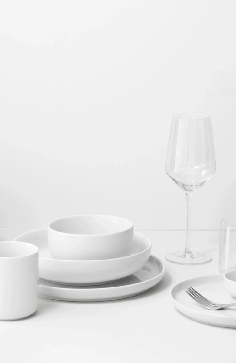 PUBLIC GOODS Ceramic Cereal Bowls, Alternate, color, White