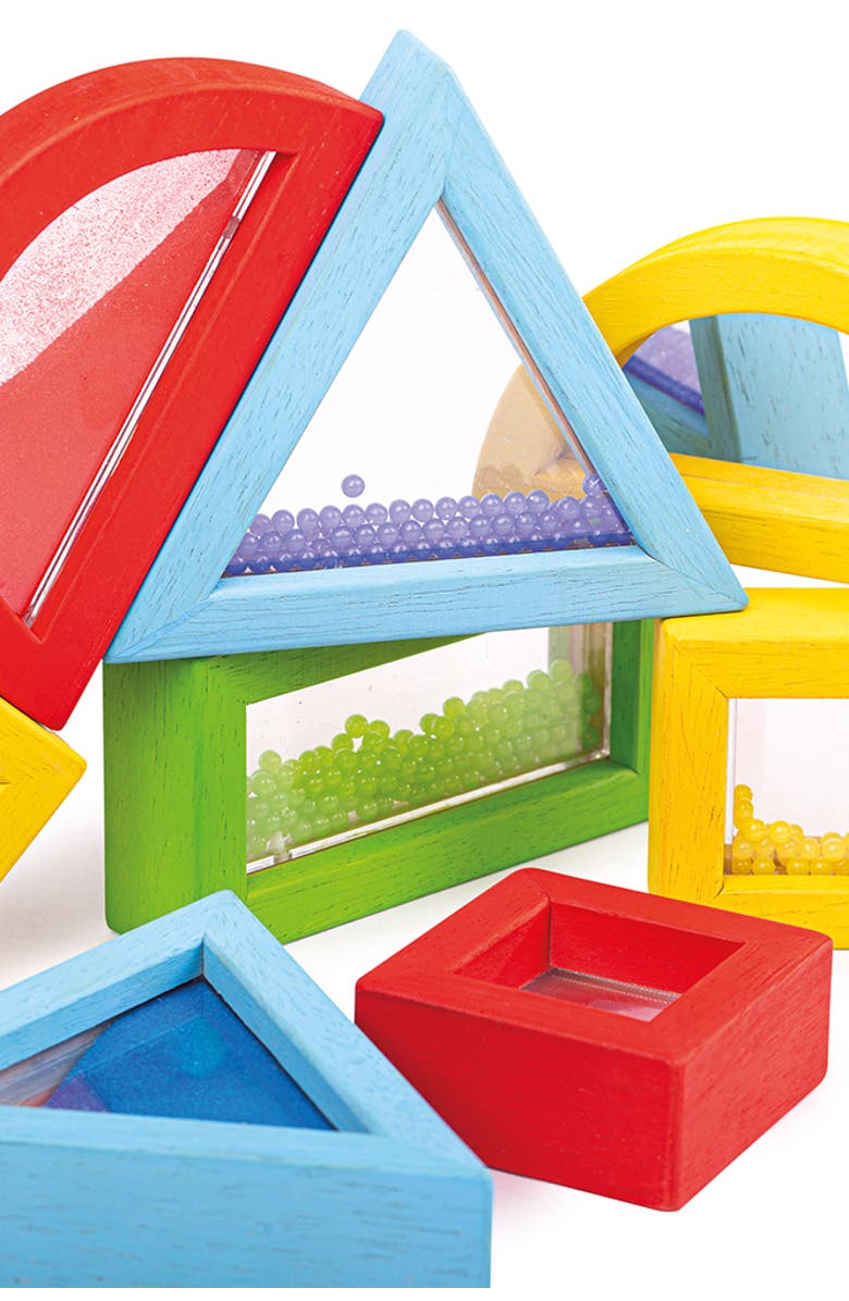 Bigjigs Toys Rainbow Sensory Shapes, Alternate, color, 