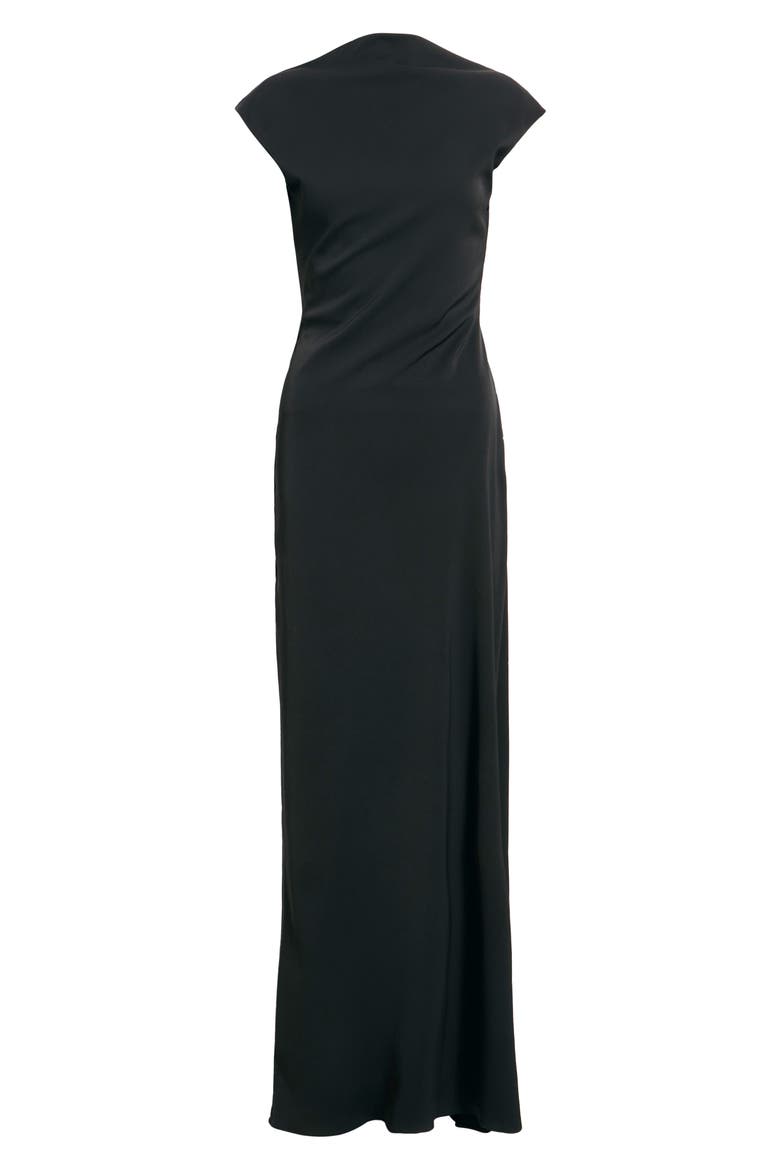 The Ultimate Muse Cap Sleeve Dress, Alternate, color, BLACK