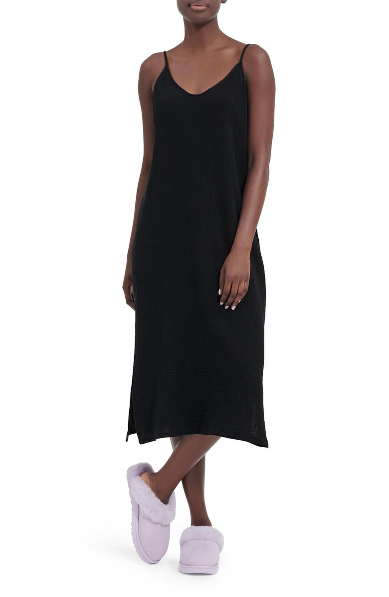 UGG<sup>®</sup> Aubriella Cotton Gauze Chemise, Main, color, 