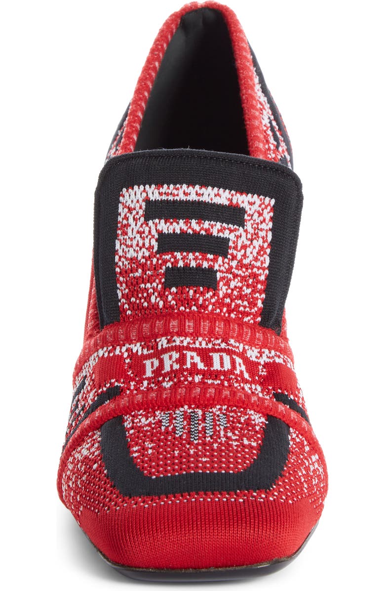 Prada Knit Loafer Pump, Alternate, color,
