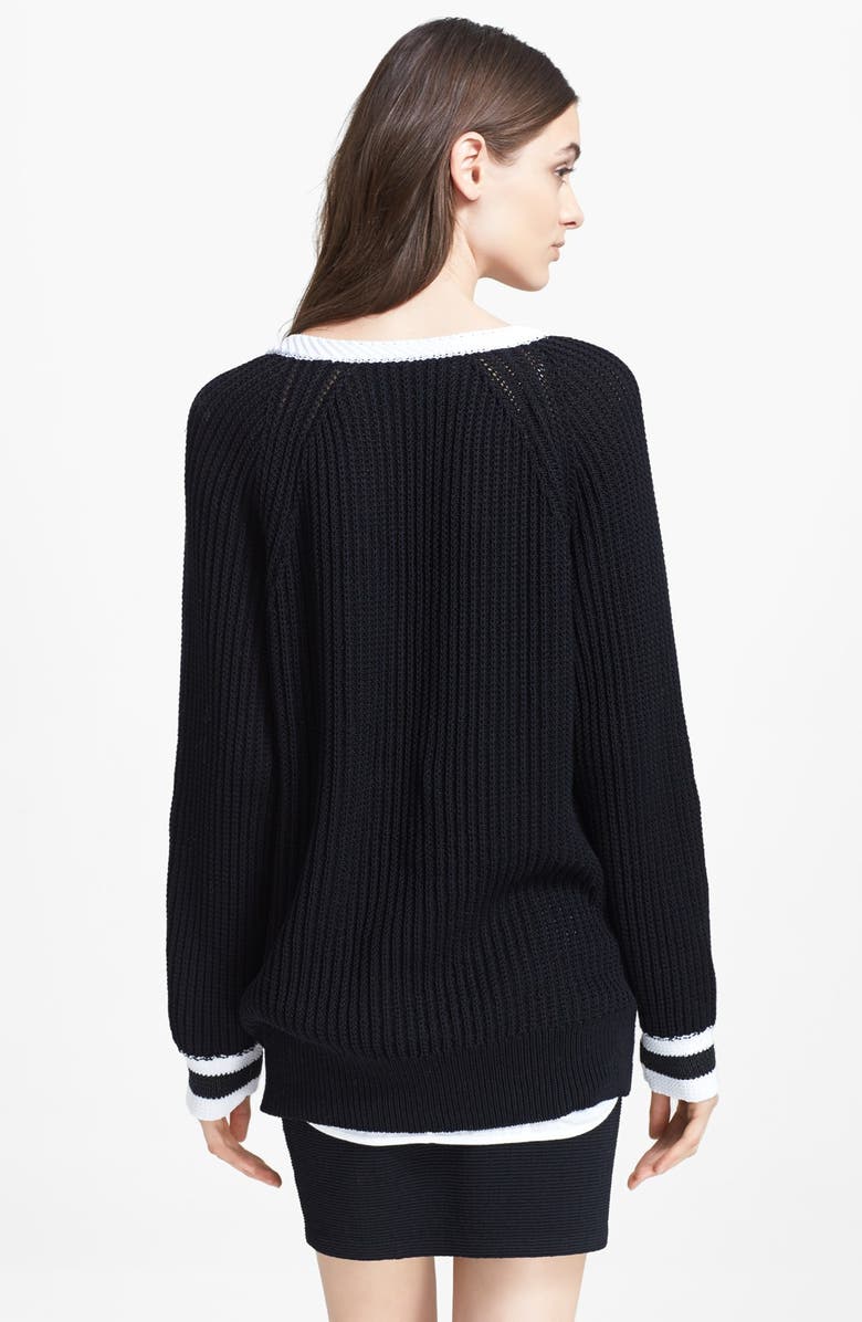 rag & bone 'Talia' V-Neck Sweater, Alternate, color, 