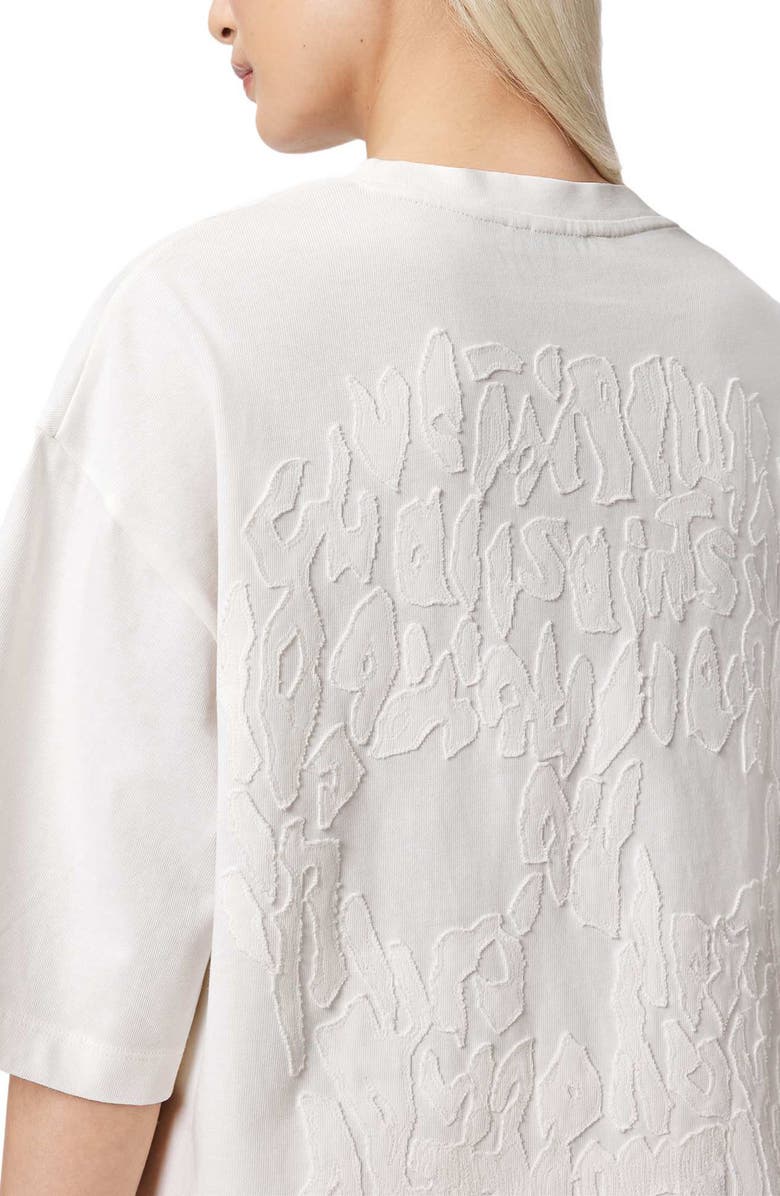 AllSaints Paloma Amelie T-shirt, Alternate, color, Optic White