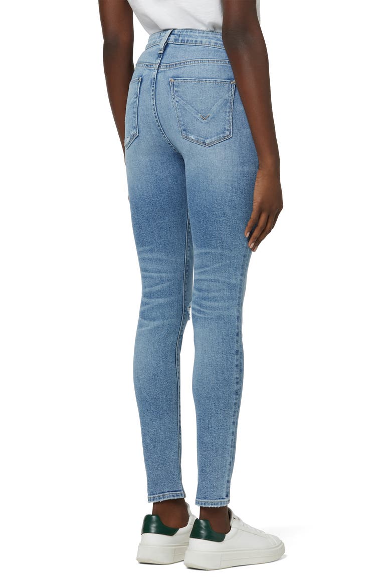Barbara High Waist Ankle Super Skinny Jeans, Alternate, color, MAGIC MOON