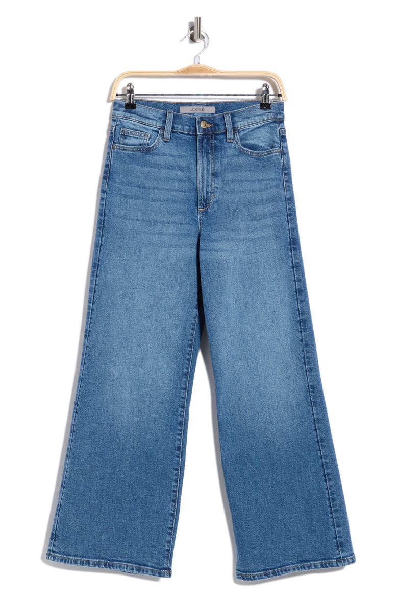 High Waist Ankle Wide Leg Jeans, Alternate, color, TOPANGA
