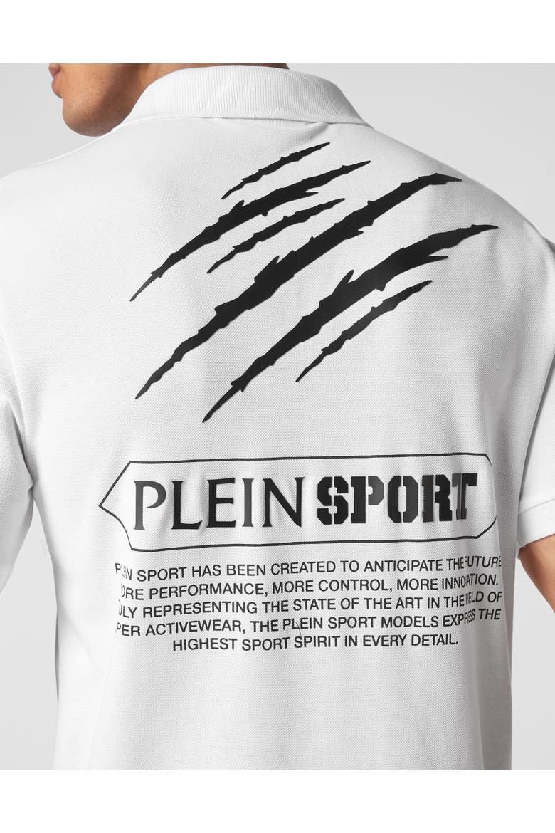 Polo Shirt Scratch Men, Alternate, color, white