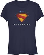 Supergirl Junior's Supergirl New Official Logo Graphic T-Shirt