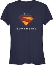 Supergirl Junior's Supergirl New Official Logo Graphic T-Shirt