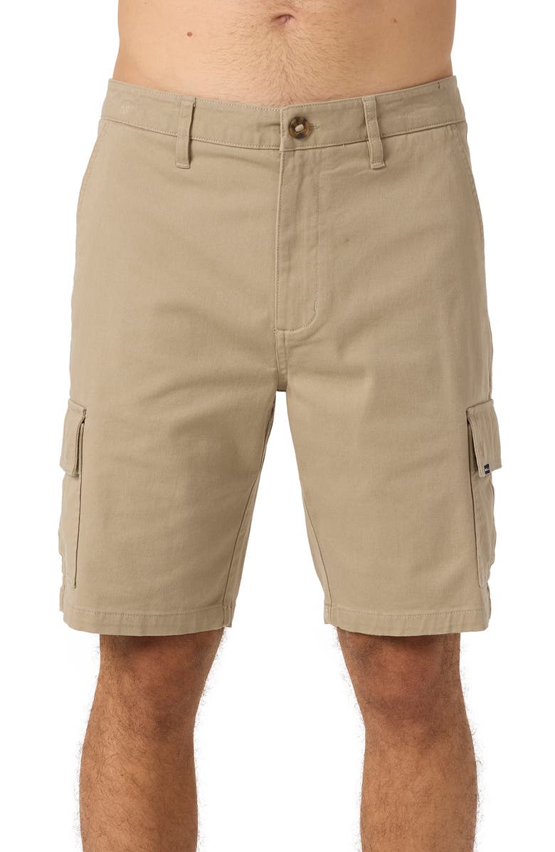O'Neill Trails Cargo Shorts, Main, color, Khaki