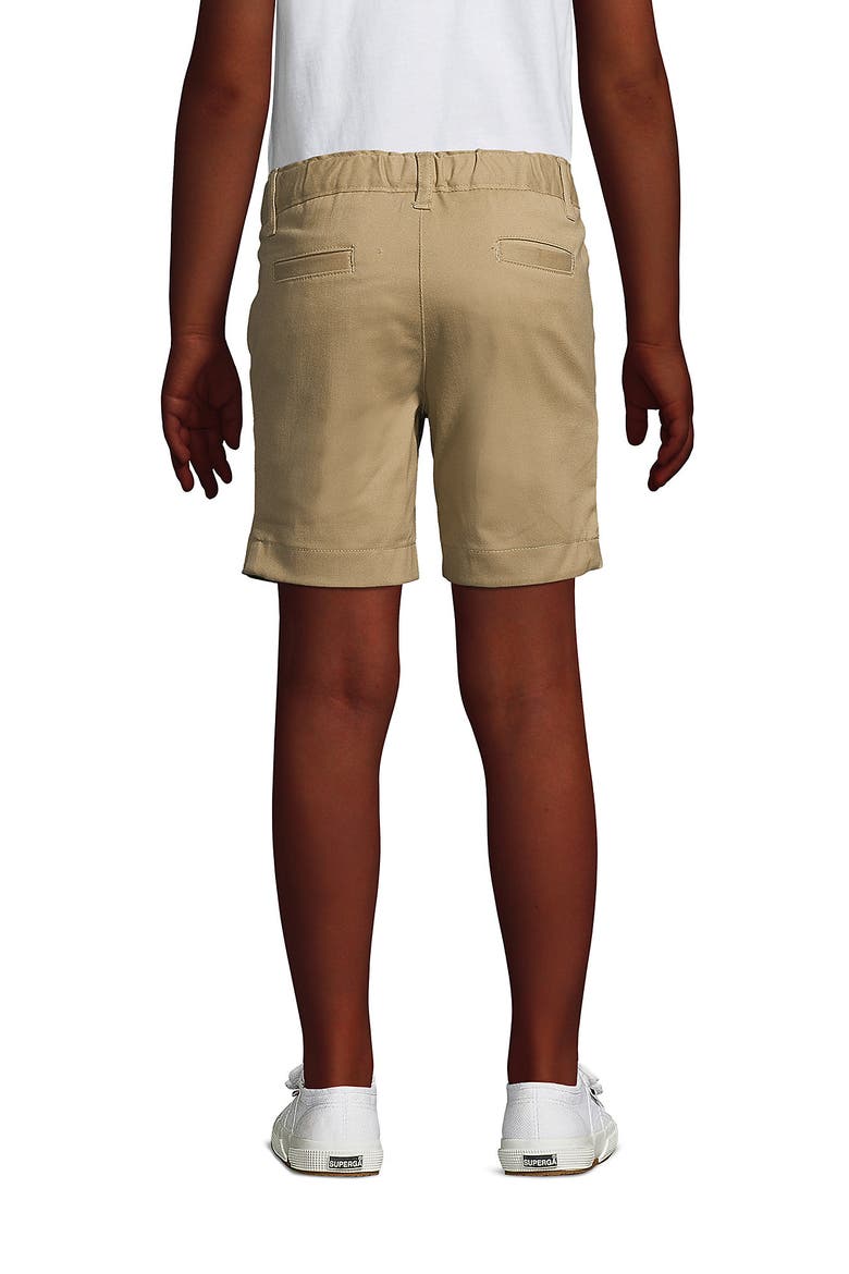 School Uniform Girls Stretch Chino Bermuda Shorts, Alternate, color, Khaki