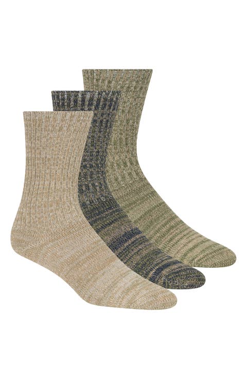 3-Pack Quarter Length Socks