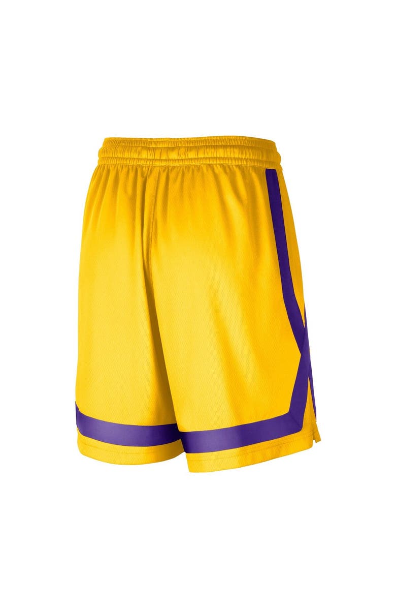 Nike Women's Nike Yellow Los Angeles Sparks Practice Shorts, Alternate, color,