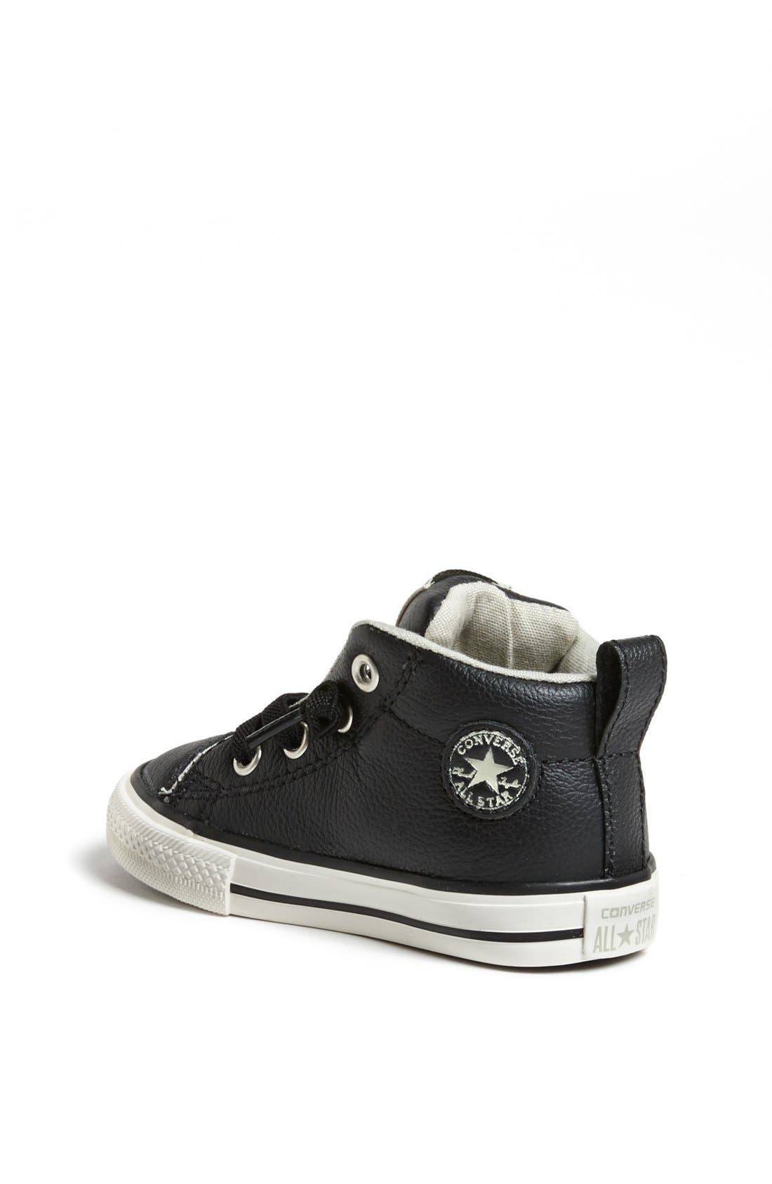 Converse Chuck Taylor<sup>®</sup> All Star<sup>®</sup> 'CT AS Street' Leather Slip-On Sneaker, Alternate, color, 