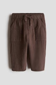 H&M Cotton muslin pants