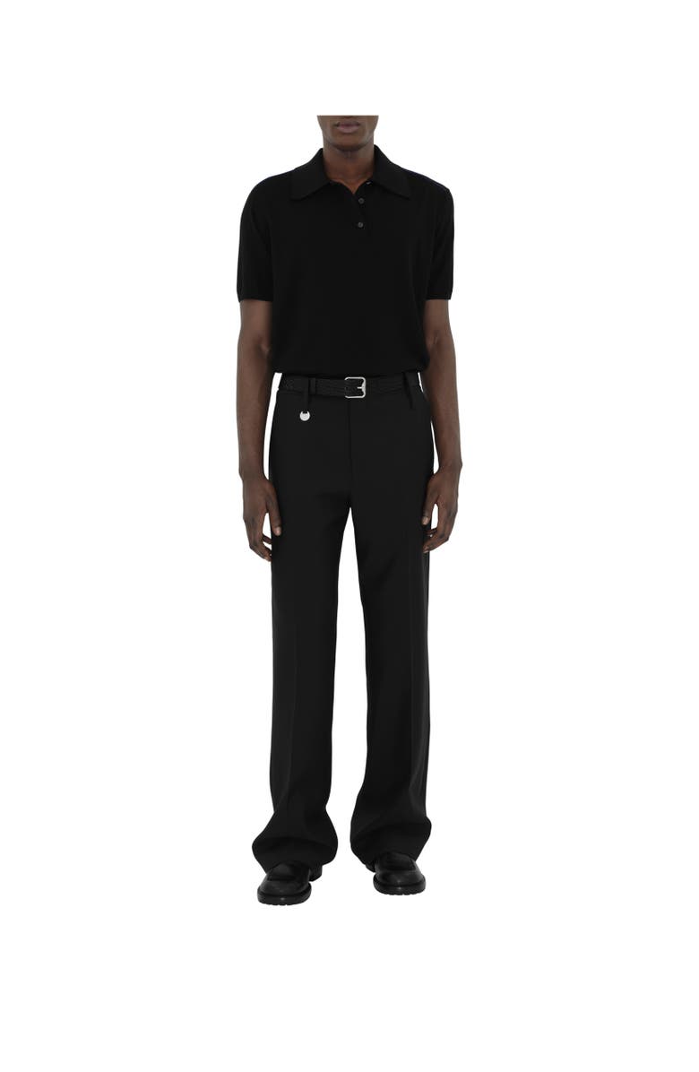 Burberry Wool Polo Shirt, Alternate, color, 