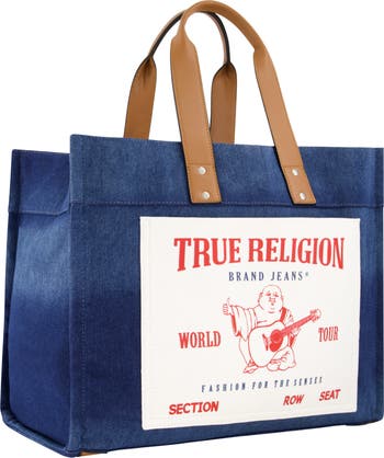 True Religion Brand Jeans Large Denim Tote Bag Nordstromrack