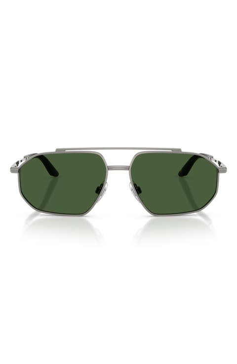 59mm Pilot Sunglasses