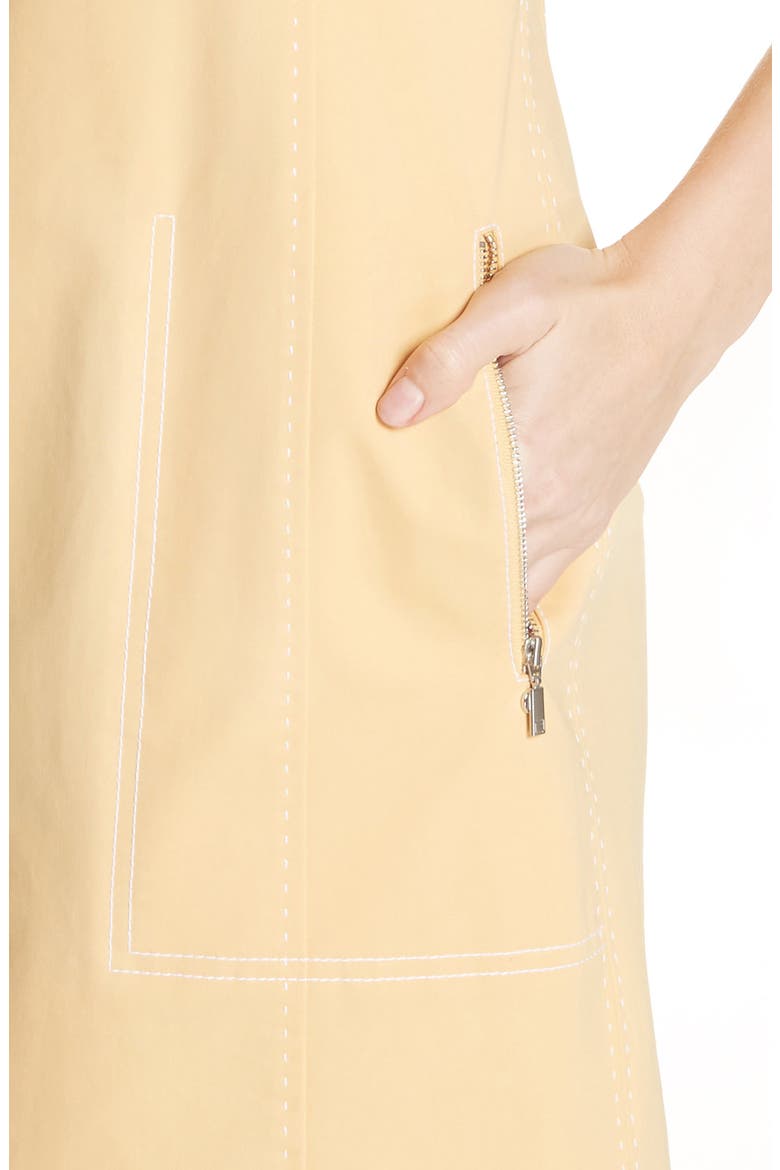 Paxton Sleeveless Sheath Dress, Alternate, color, SIENNA YELLOW