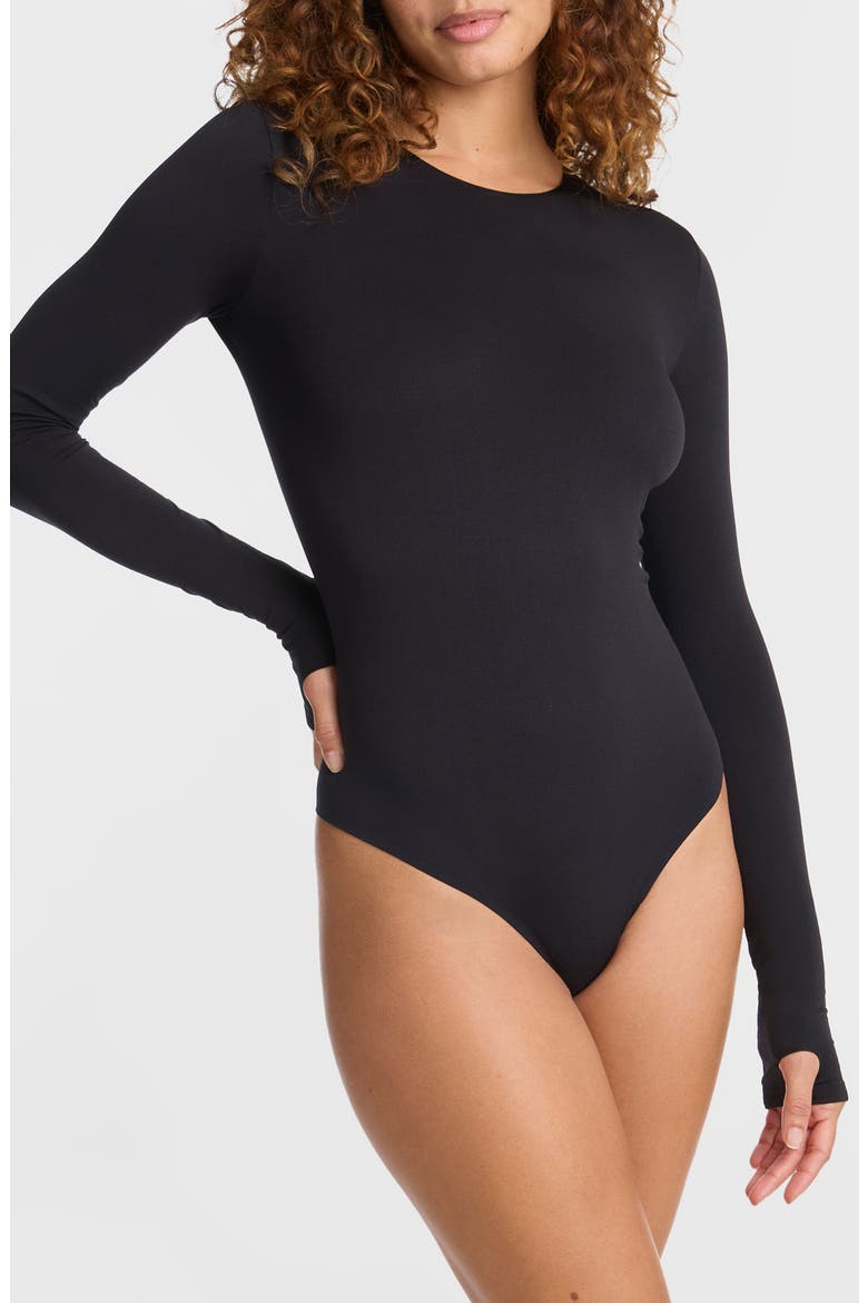Prima Ballet Bodysuit, Main, color, BLACK