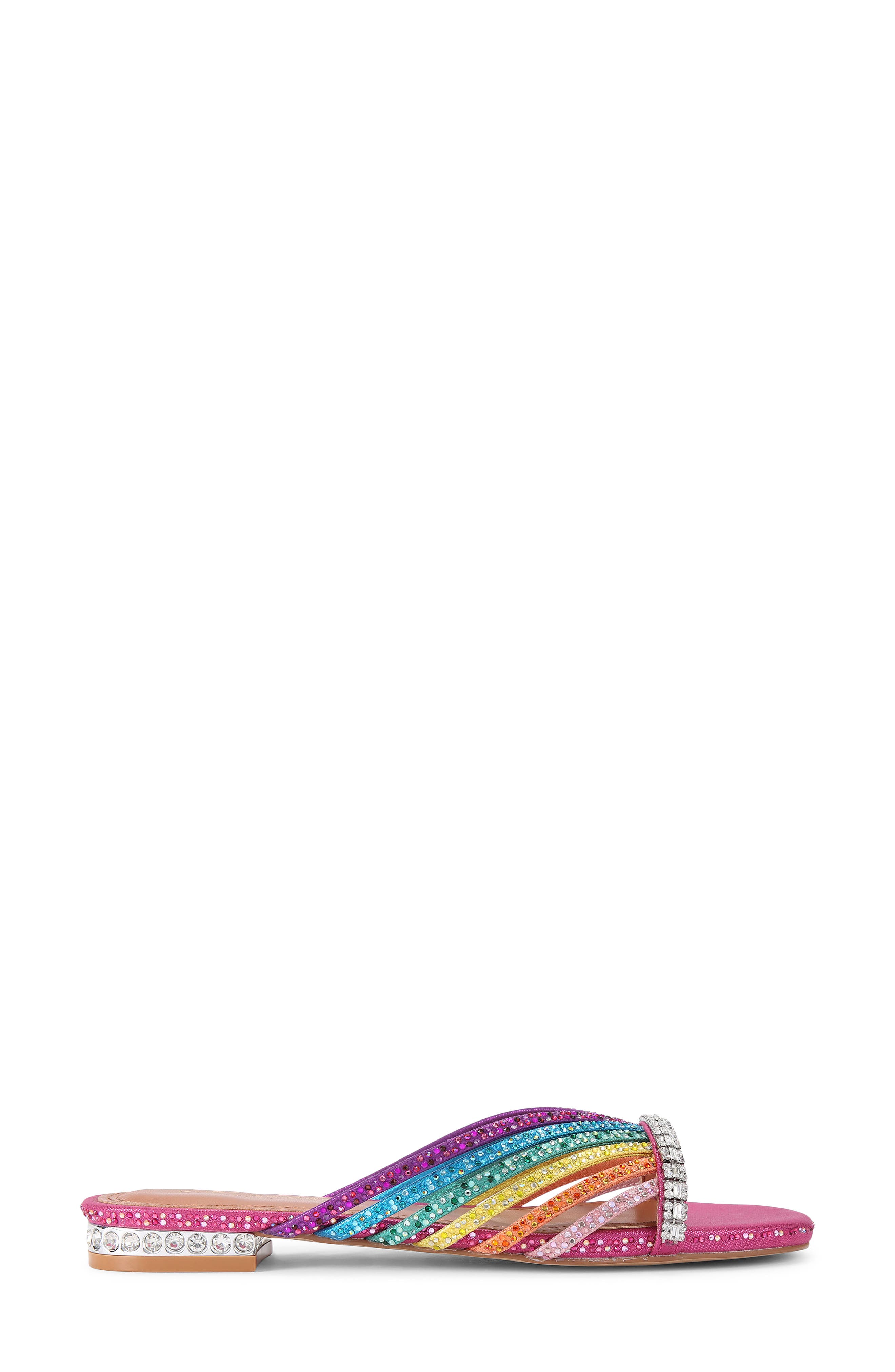 Kurt Geiger London Crystal Slide Sandal, Main, color, Open Miscellaneous