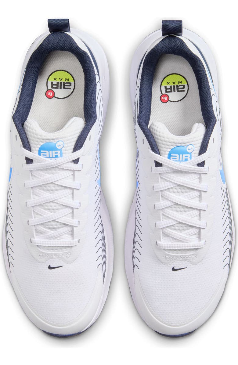 Nike Air Max Nuaxis Sneaker, Alternate, color, White/ University Blue