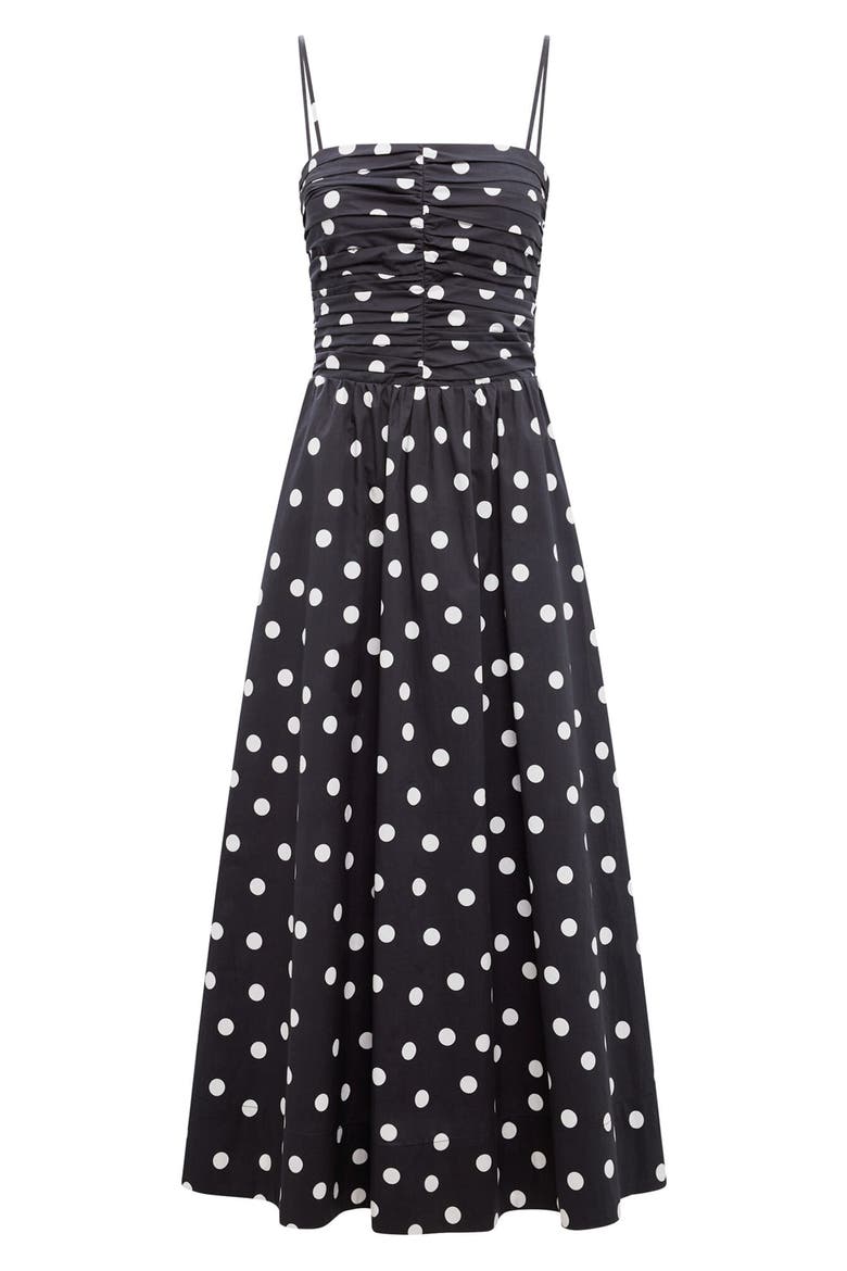 Eviana Polka Dot Sundress, Alternate, color, POLKA DOT