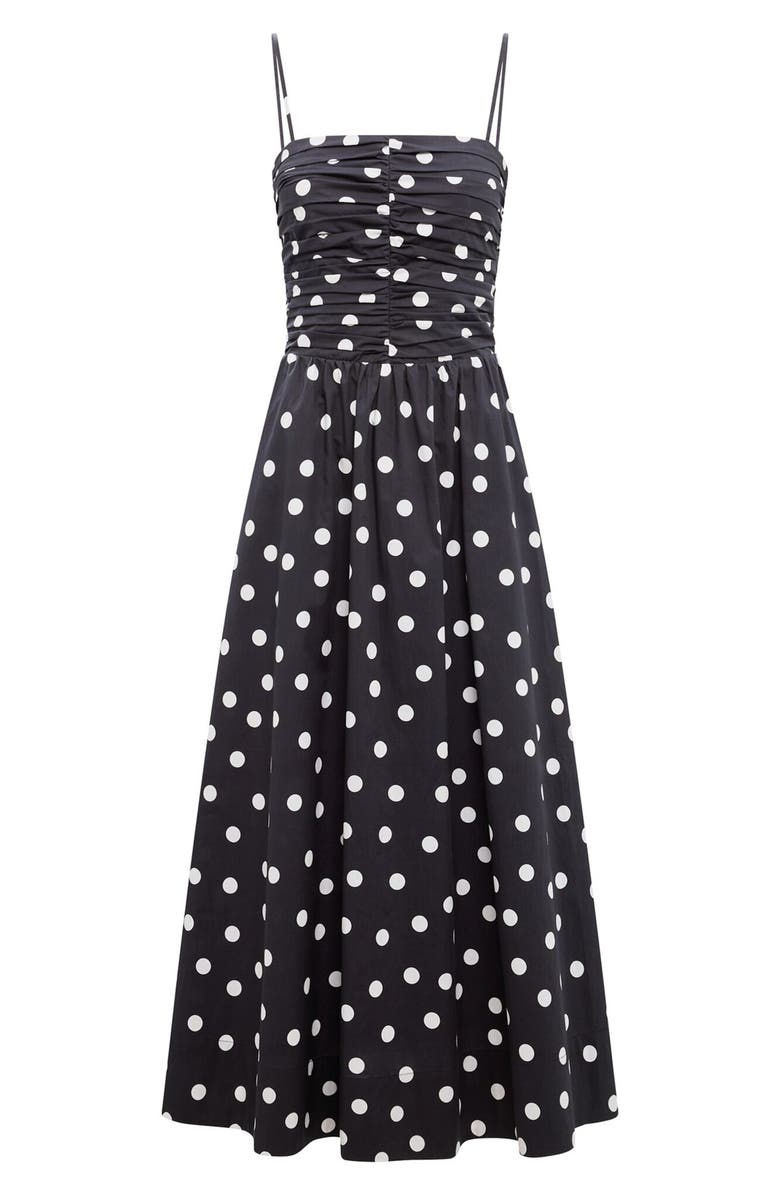 Ever New Eviana Polka Dot Sundress, Alternate, color, Polka Dot