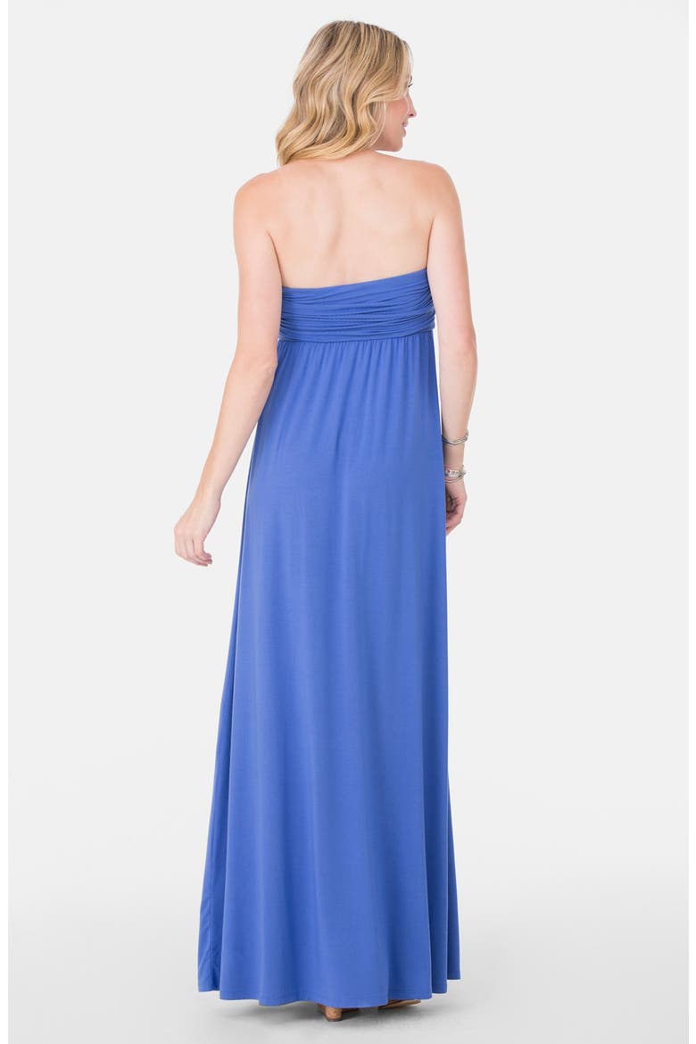Ingrid & Isabel® Convertible Maxi Maternity Dress, Alternate, color, SAPPHIRE
