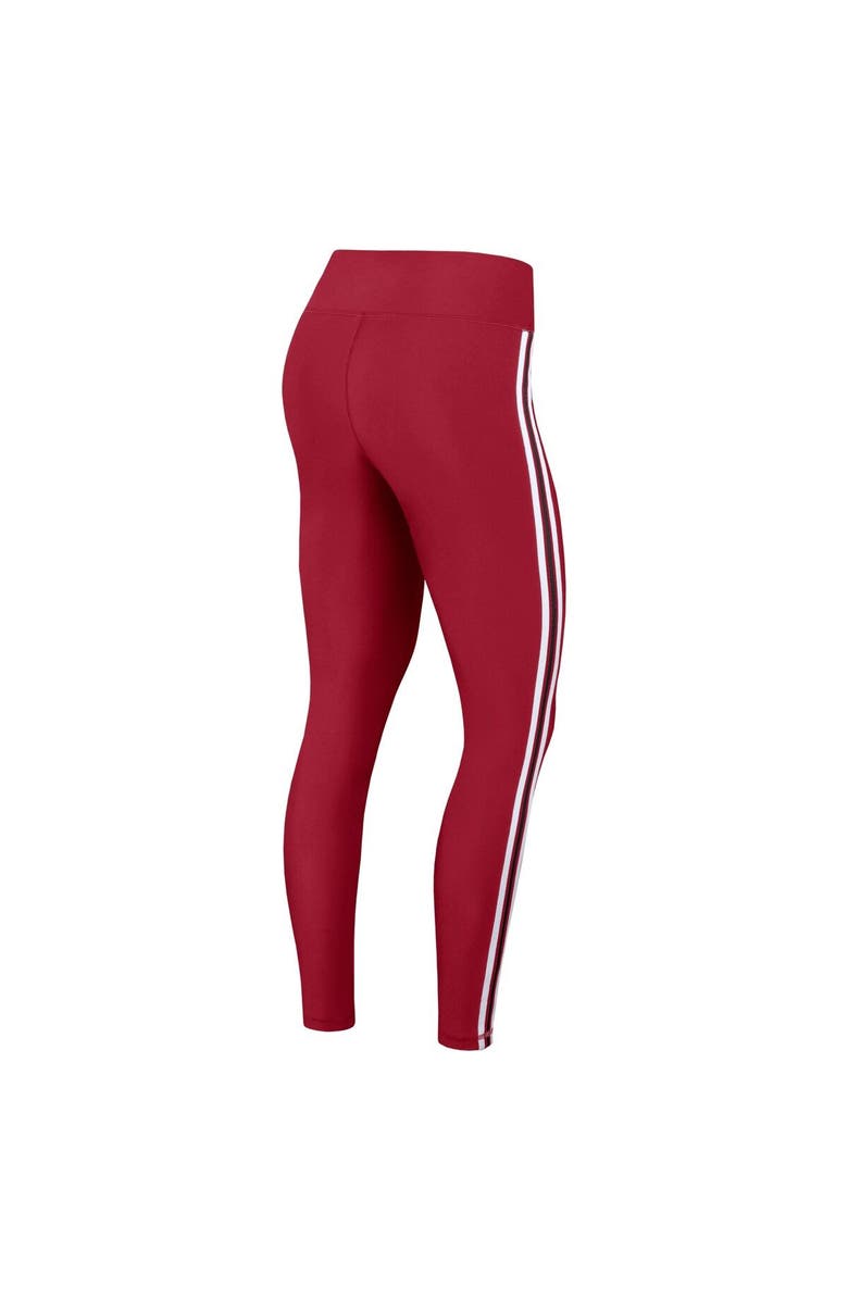 WEAR by Erin Andrews Women's WEAR by Erin Andrews Red Atlanta Falcons Color Block Leggings, Alternate, color, Red