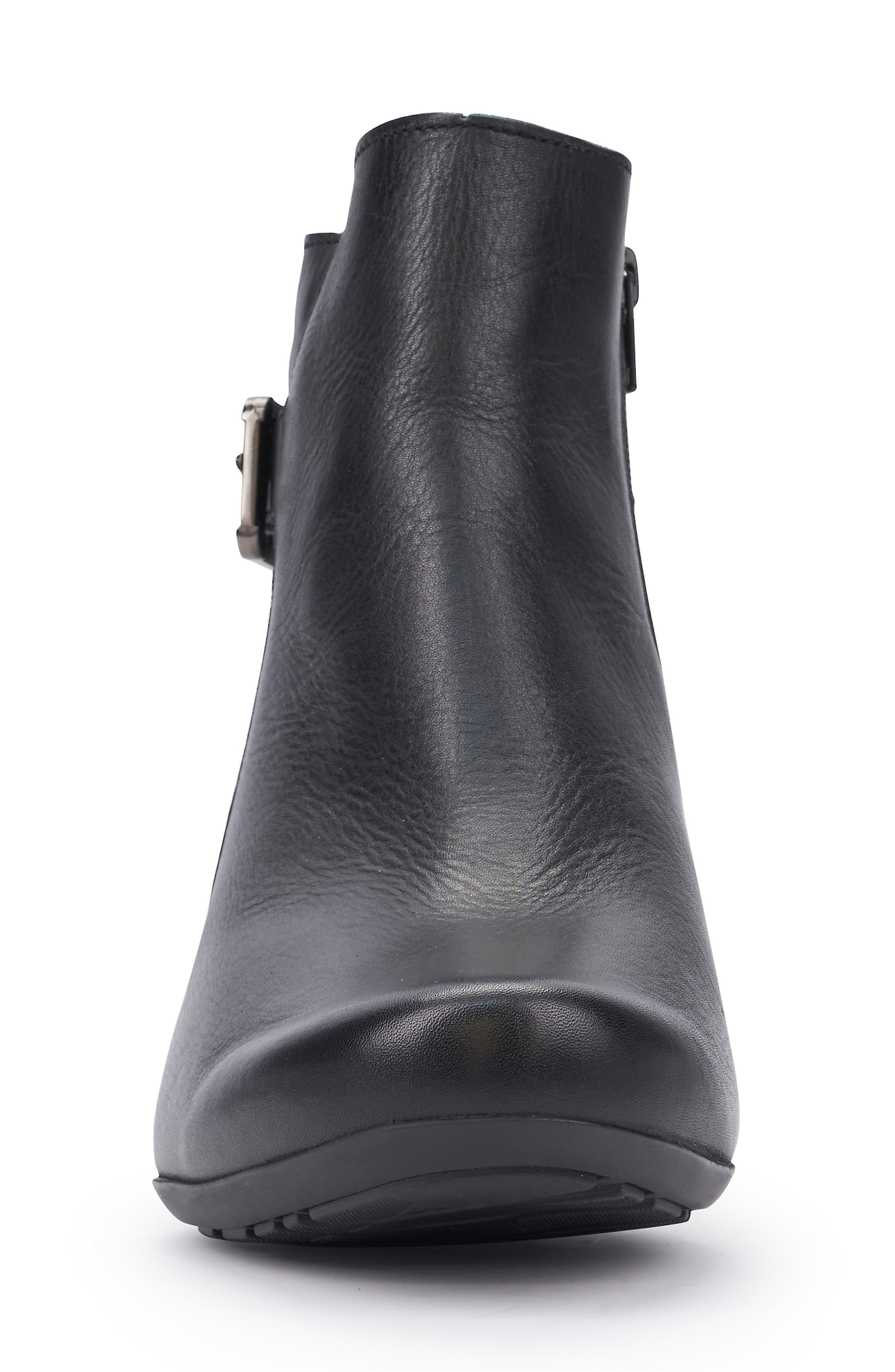 Marilia Bootie, Alternate, color, BLACK LEATHER