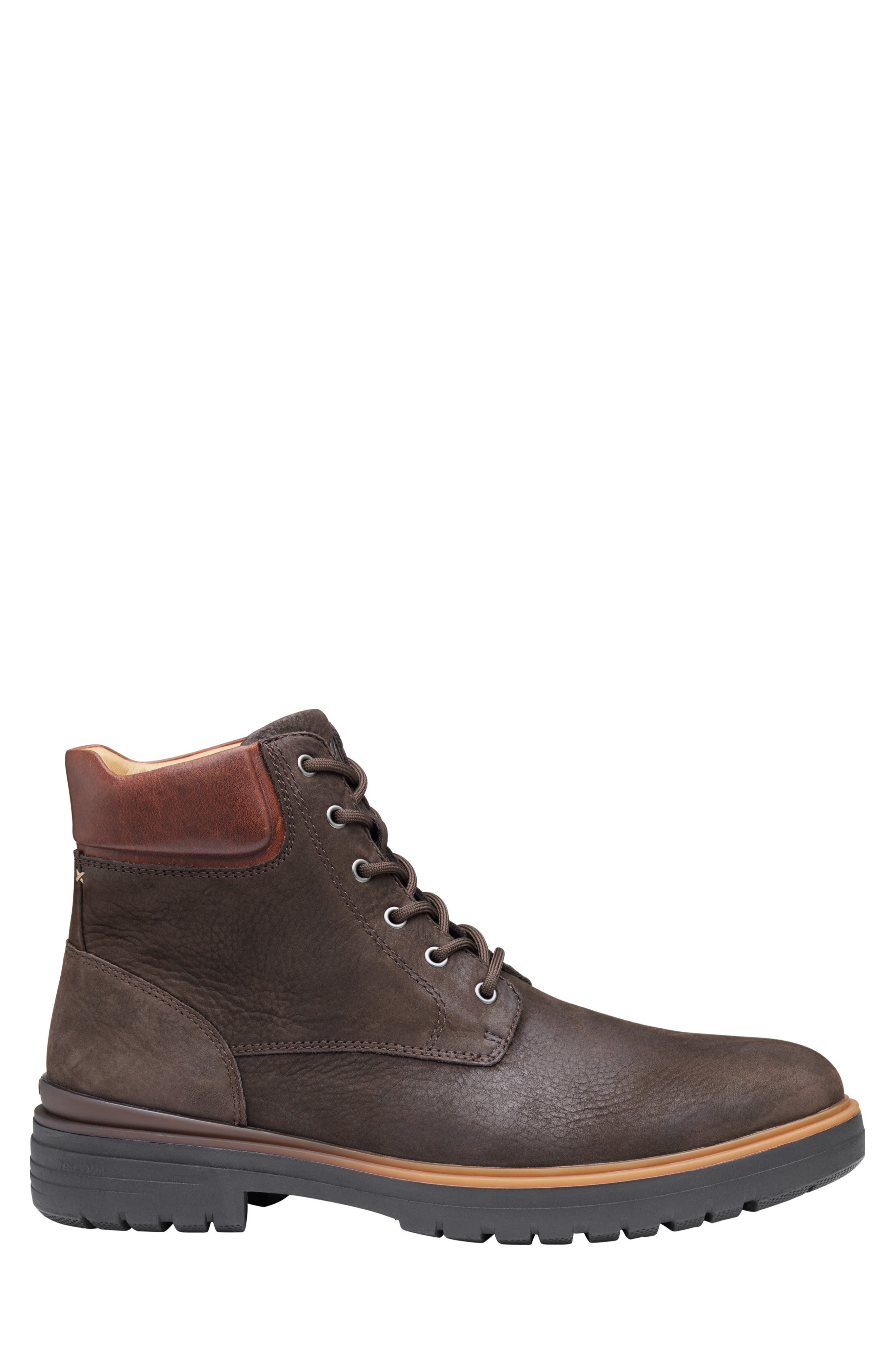 Johnston & Murphy Henson XC4 Waterproof Chukka Boot, Alternate, color, Brown Waterproof Nubuck