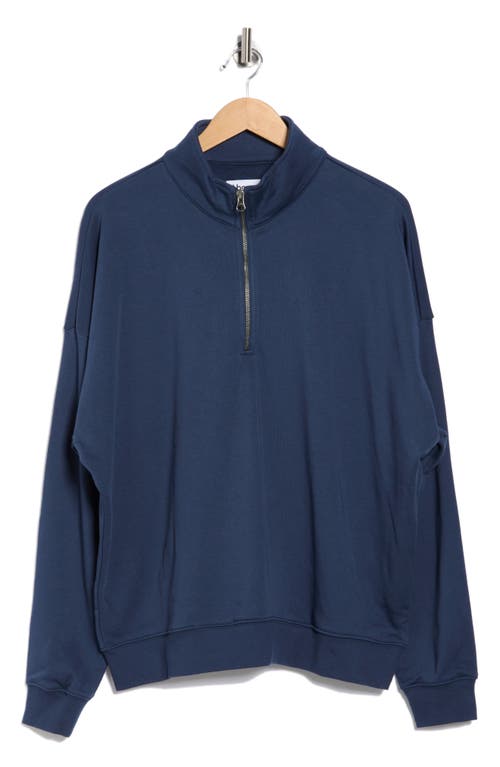 Abound Terry Half-zip Sweatshirt In Blue