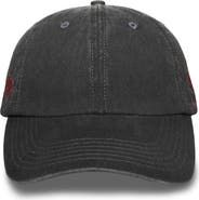 PLEASURES Scrawl Adjustable Cotton Twill Baseball Cap