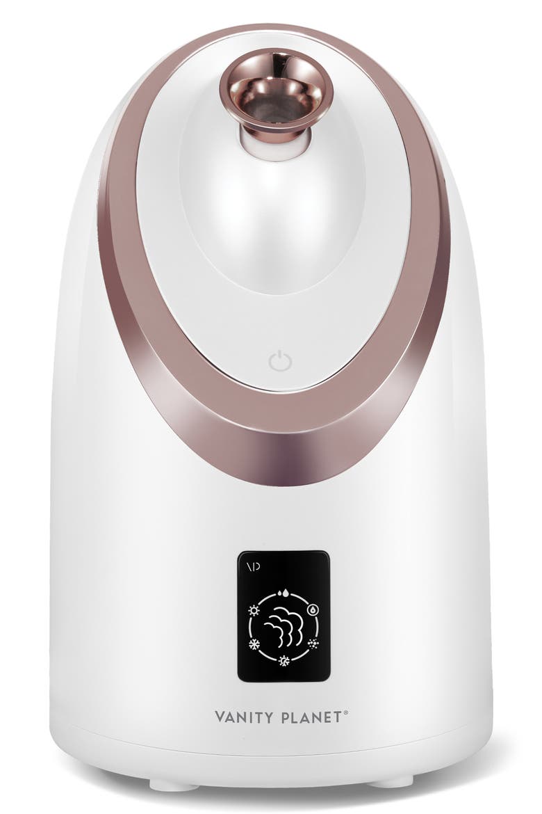 Senia Hot & Cold Smart Facial Steamer, Main, color, WHITE