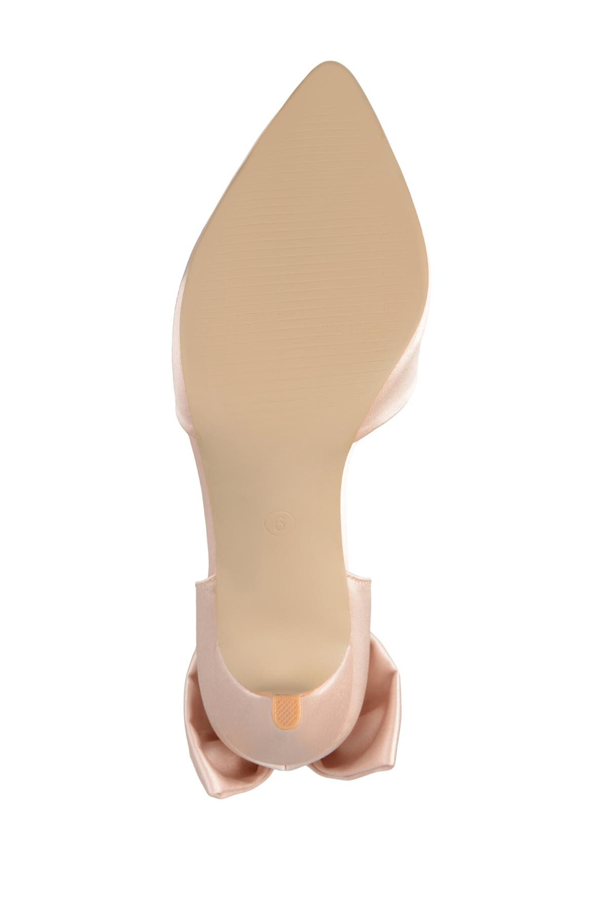 Tanzi d'Orsay Bow Pump, Alternate, color, BLUSH