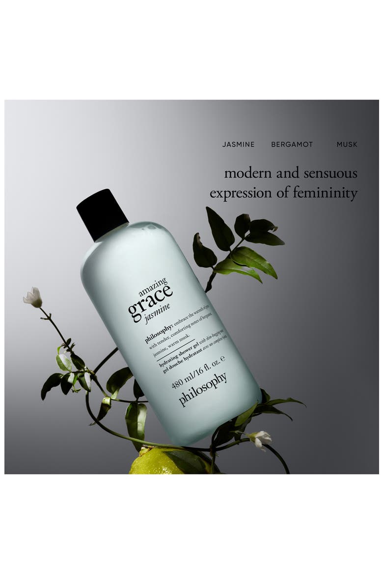 amazing grace jasmine hydrating shower gel, Alternate, color, JASMINE