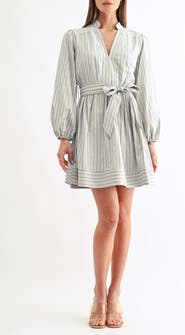Adelyn Rae Marnie Stripe Minidress