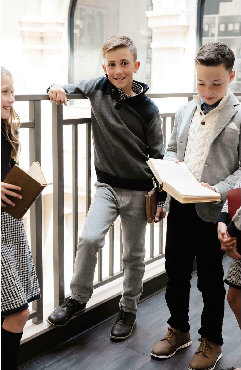 Hope & Henry Boys' Fleece Suit Pant, Kids, Alternate, color,