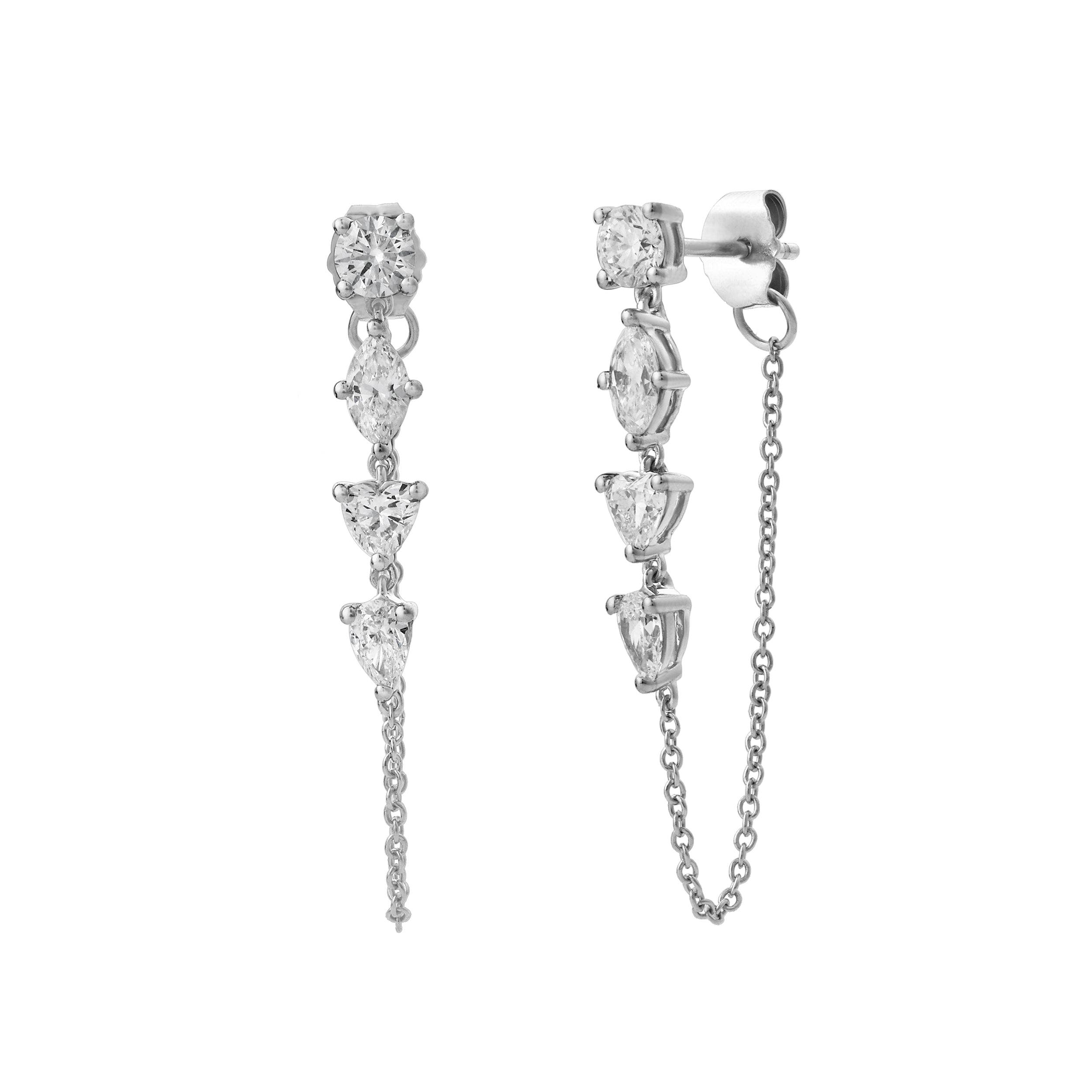 14K White Gold