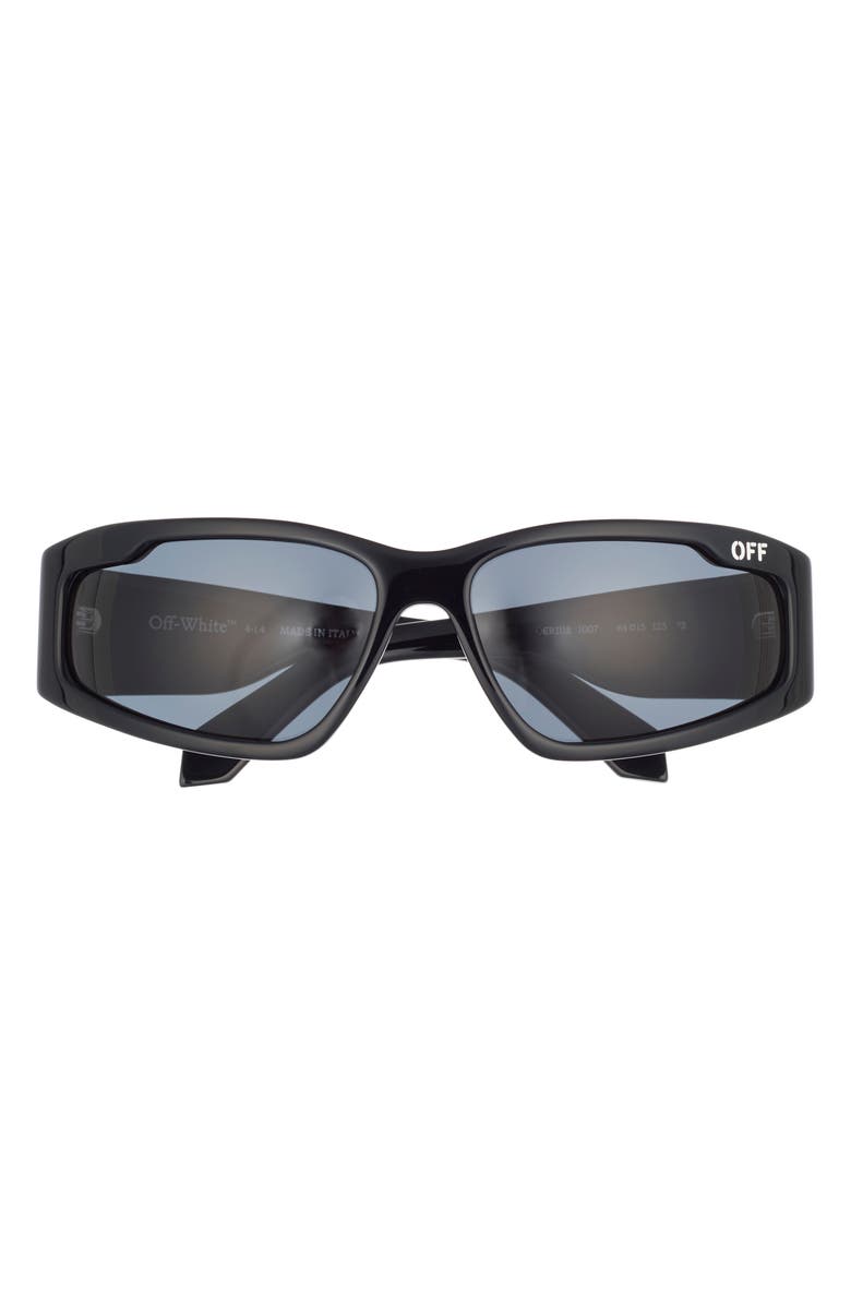 NWT Off-White Kimball Black Shield 64mm Sunglasses Off-White Kimball 64mm Sunglasses | Nordstromrack main image 3