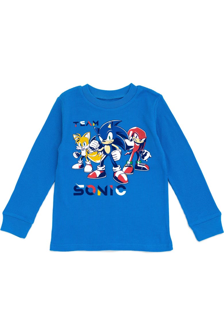Sonic the Hedgehog 2-Piece Tee and Pants Set, Alternate, color, Sonic and Tails Blue