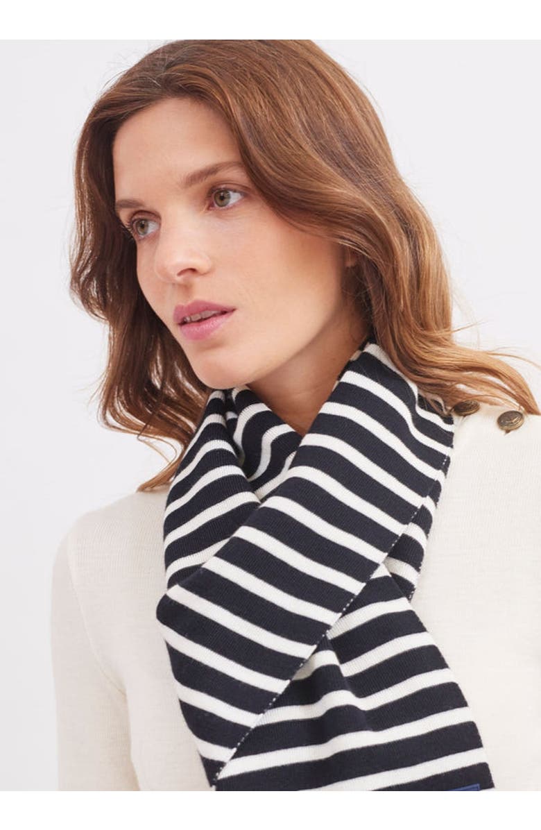 Saint James DUGUAY - Striped Scarf, Alternate, color,