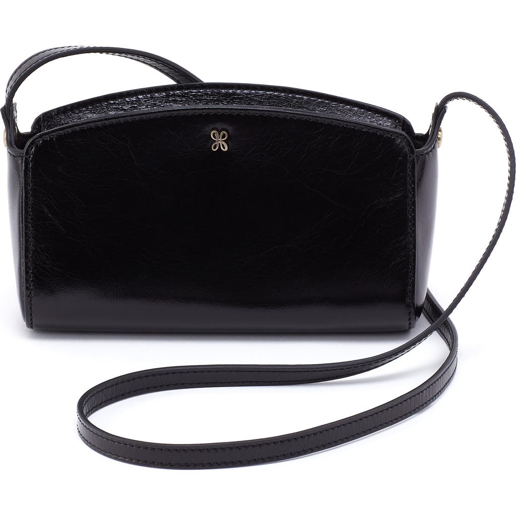 Hobo Jesse Leather Crossbody Bag In Black