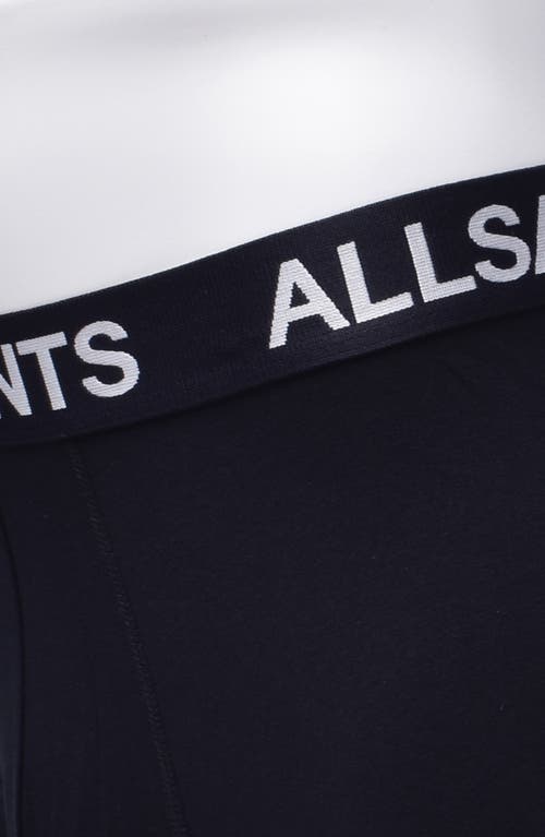 Allsaints 3-pack 5-inch Contour Pouch Boxer Briefs In Grey Multi