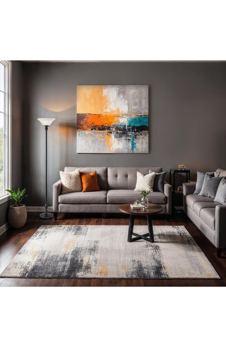 ADESSO LIGHTING Claret Torchiere Lamp, Alternate, color, Black