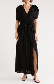 Elan Gauze Cover-Up Maxi Dress