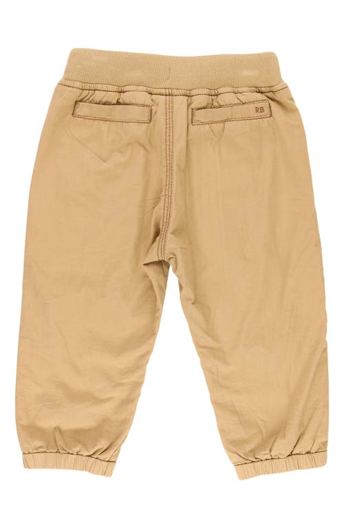Ruggedbutts Khaki Joggers In Brown